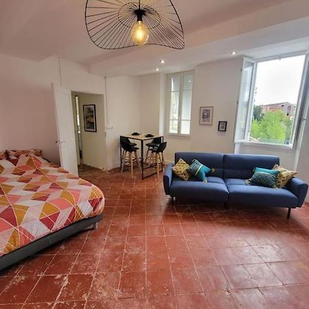 Appartement De Charme Avec Tomettes Et Parquet Graulhet Exterior foto