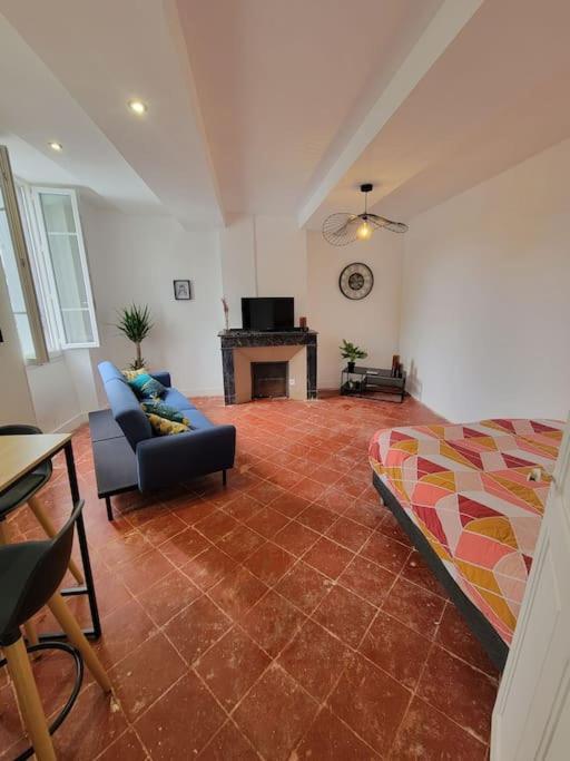 Appartement De Charme Avec Tomettes Et Parquet Graulhet Exterior foto